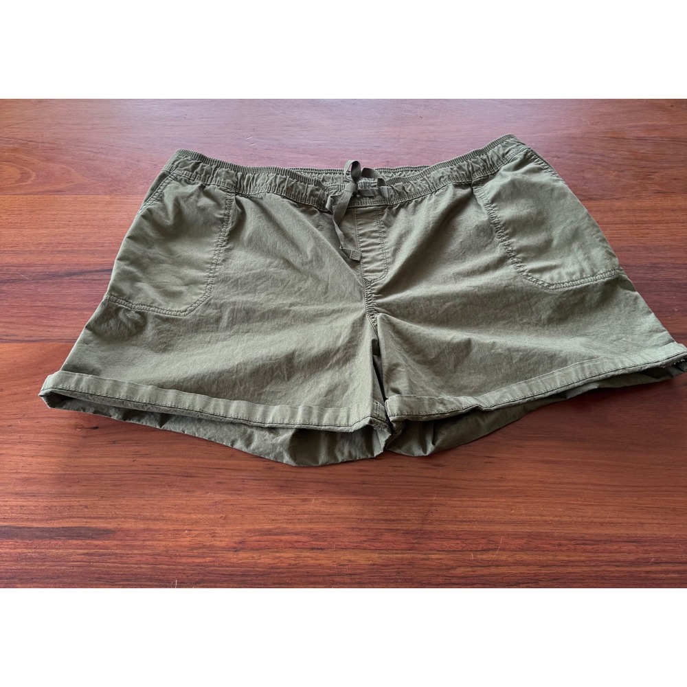 The North Face Olive Green Women’s Casual Drawstring Shorts